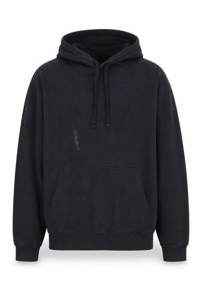 Mens UK Size L French Connection Black Pullover Hoodie