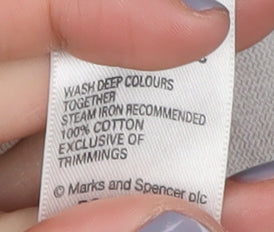 Marks and Spencer Men's Multicoloured Stripe Polo L