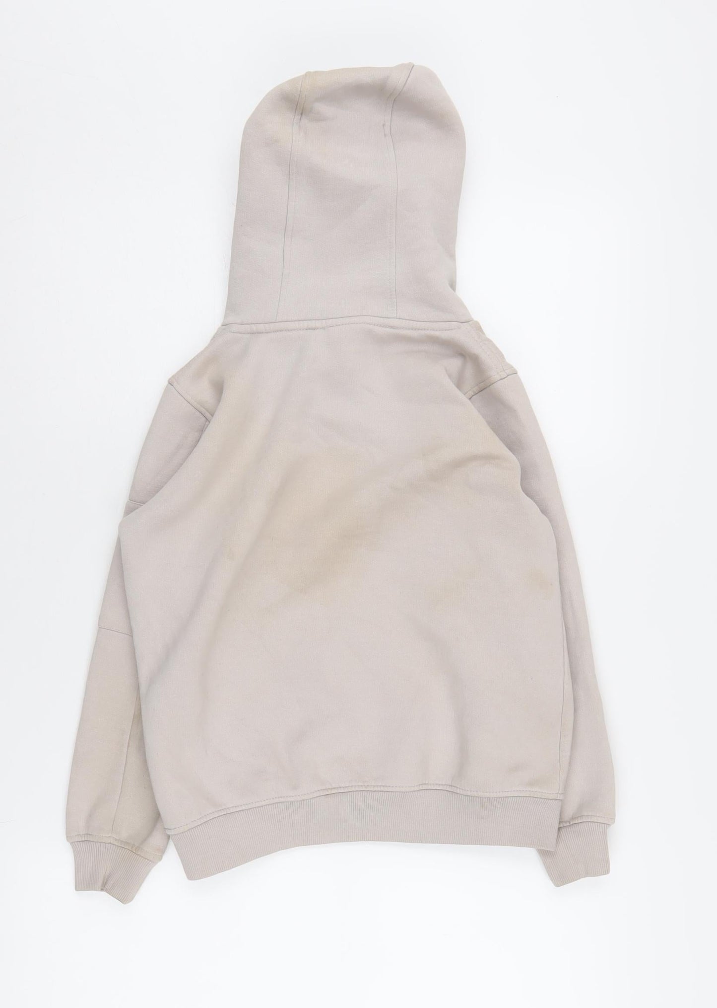 HOLYFIELD Girls Beige Hoodie XS Long Sleeve Casual Pullover