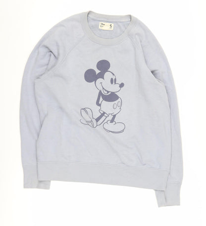 Front view of Uniqlo Disney Grey Pullover Sweatshirt - Mickey Design - L