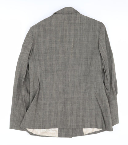 Austin Reed Women's Grey Check Blazer, Size 12
