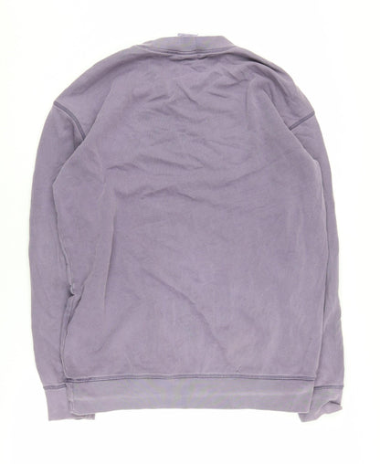 Adidas Unisex Purple Pullover Sweatshirt M