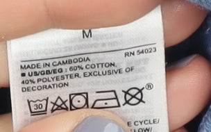 GAP Blue Hoodie with Logo Unisex Adults Size M