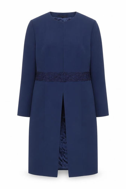 Changes by Together Women's Blue Long Overcoat Size 14