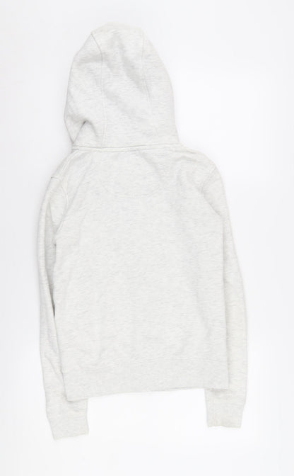 SoulCal & Co Women's Ivory Zip Hoodie Size 6