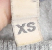 H&M Women's Grey Embroidered XS Sweatshirt