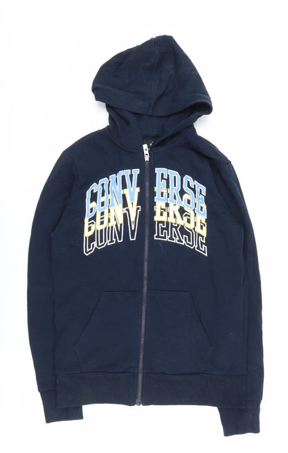 Converse Boys Blue Full Zip Hoodie - Size 12-13 Years