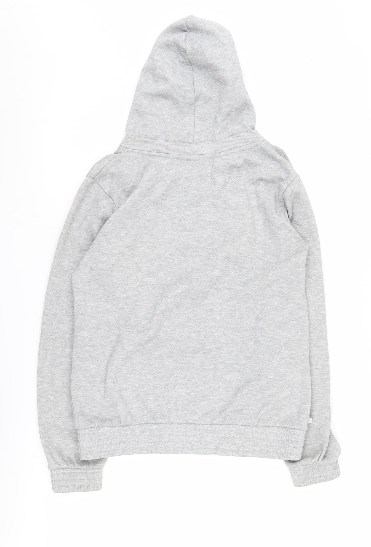 Womens UK Size 12 LA Gear Grey Full Zip Hoodie