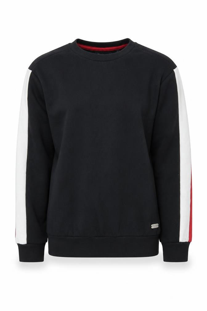 Mens UK Size S Brave Soul Black Pullover Sweatshirt