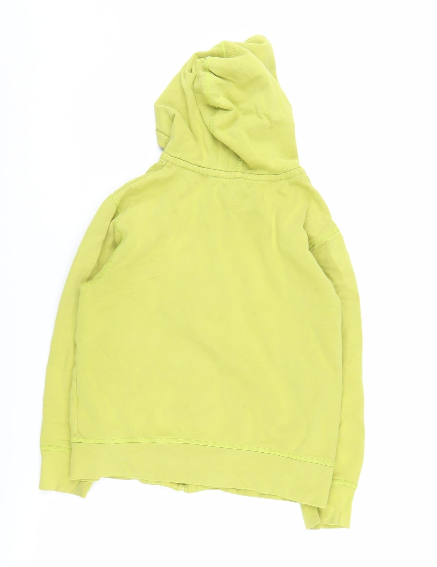 GAP Boys Green Full Zip Hoodie M Logo Casual