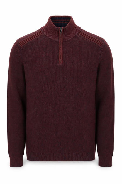 Mens UK Size M Dissident Red Full Zip Jumper