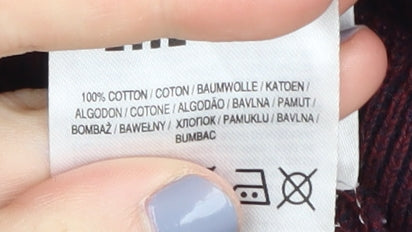 Dissident Men's Red Full Zip M Cotton Jumper