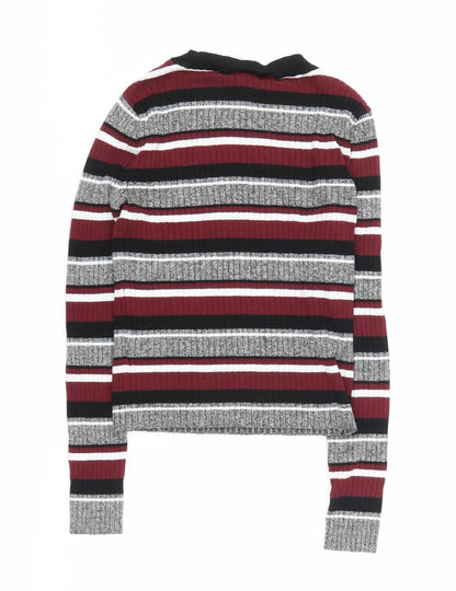 Womens UK Size XS H&M Multicoloured Pullover Jumper