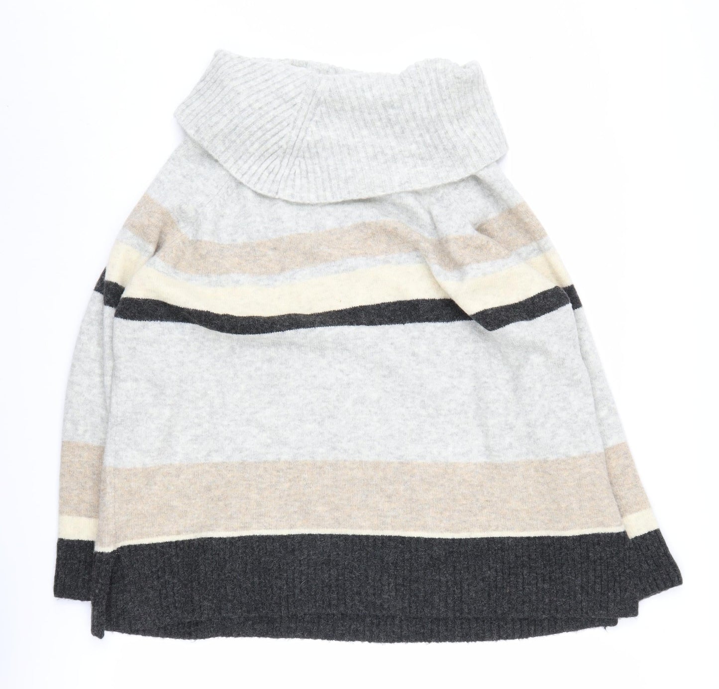 Womens UK Size L Monsoon Multicoloured Cape Jumper