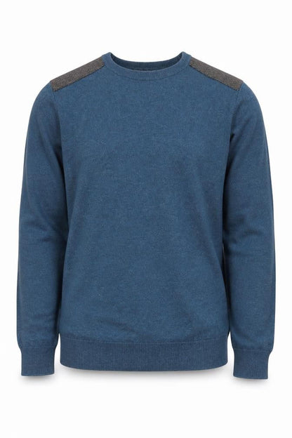 Mens UK Size M Burton Menswear Blue Pullover Jumper