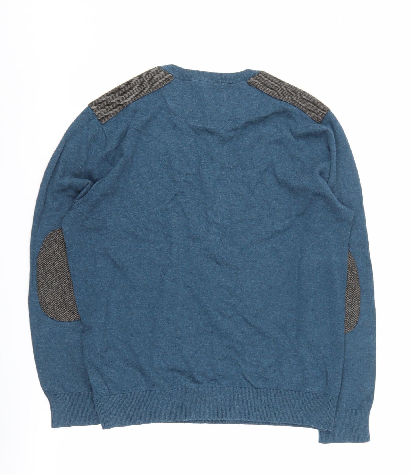 Burton Menswear Blue Medium Pullover Jumper