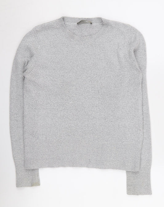 Womens UK Size S Oasis Grey Pullover Jumper