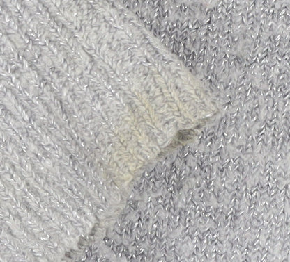 Womens UK Size S Oasis Grey Pullover Jumper