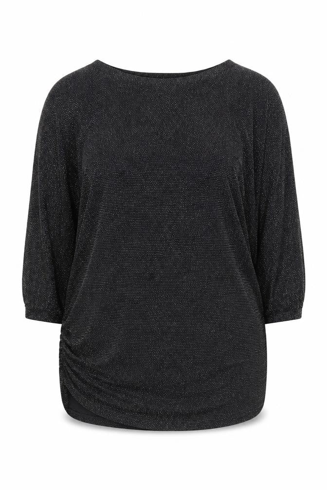Womens UK Size 14 Quiz Black  Blouse