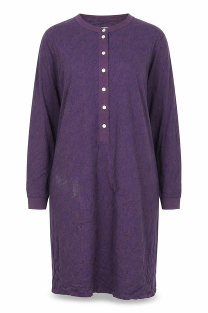 QUBA & Co. Purple Women's Shirt Dress Size 10
