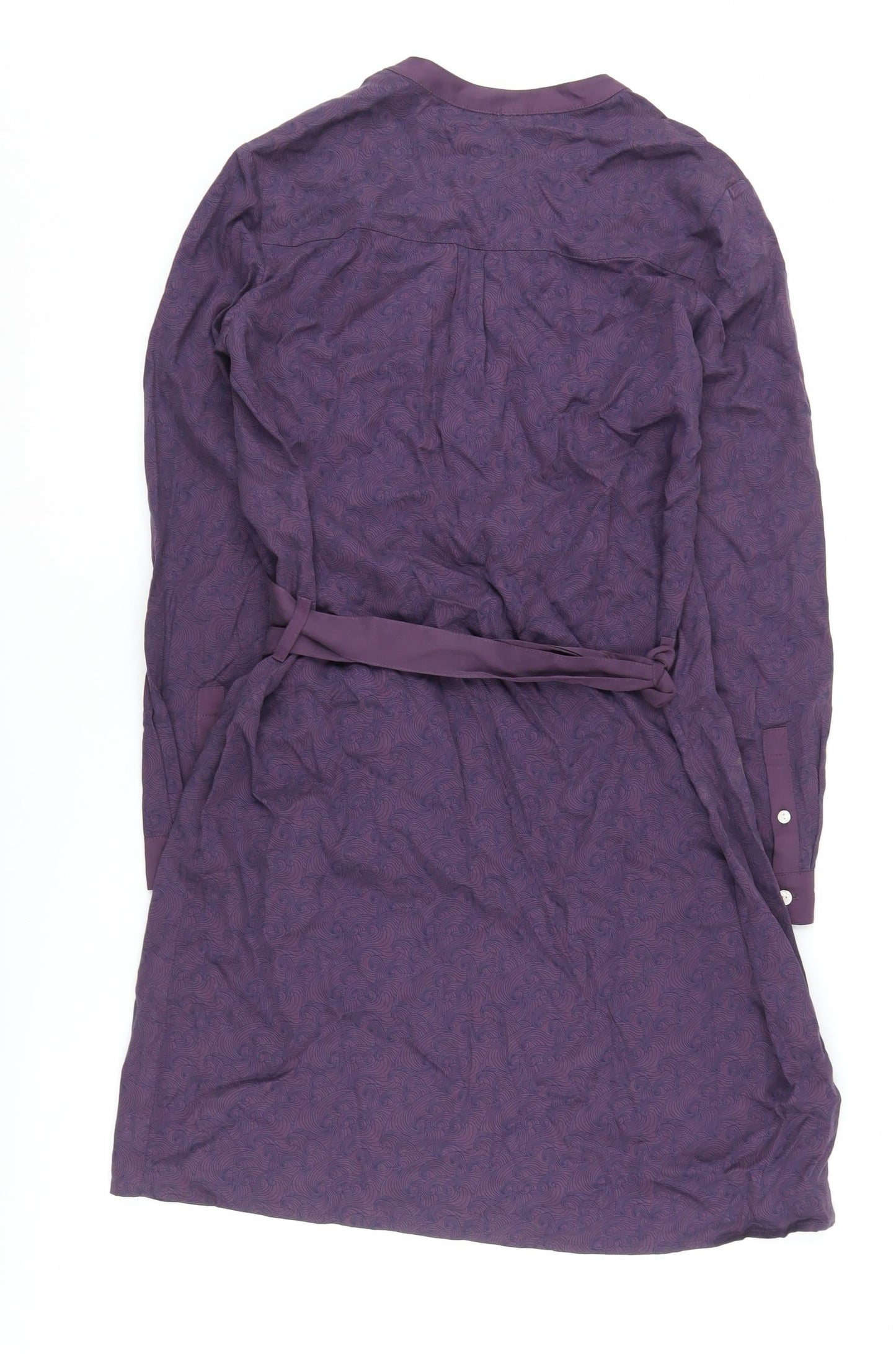 QUBA & Co. Purple Women's Shirt Dress Size 10