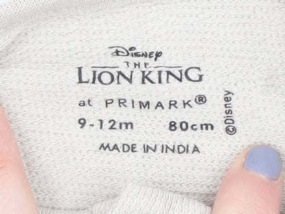 Disney Lion King Beige Unisex Baby Jumper 9-12 Months