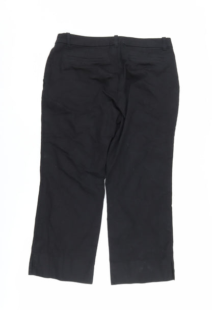 Womens UK Size 12 NEXT   Black Trousers