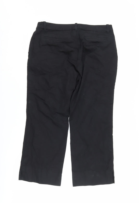 Womens UK Size 12 NEXT   Black Trousers