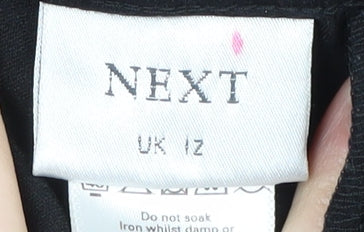 Womens UK Size 12 NEXT   Black Trousers