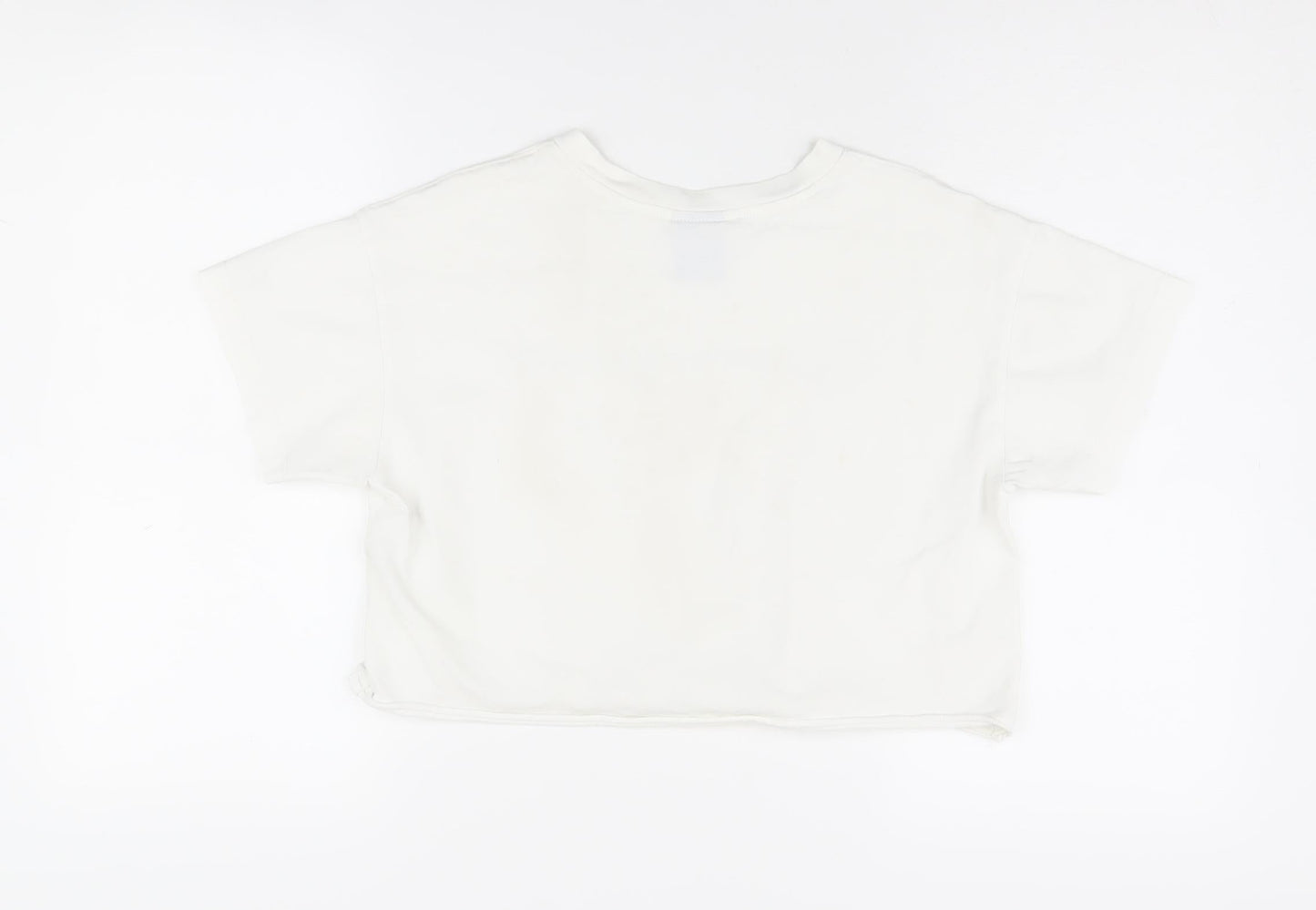 Champion Unisex White XS Basic T-Shirt Sports Logo