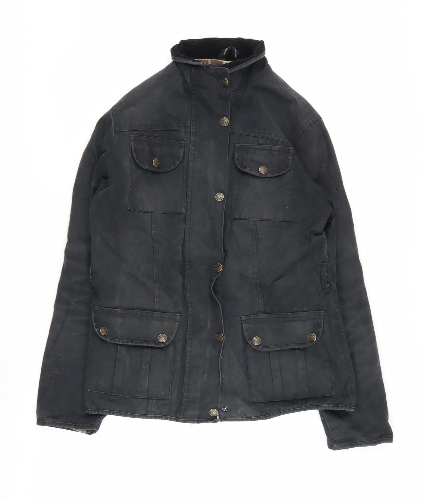 Greenbelt Women's Black Jacket Size 12 Mid-Length