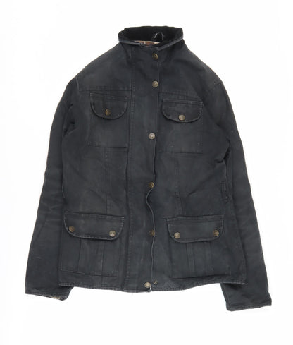 Greenbelt Women's Black Jacket Size 12 Mid-Length