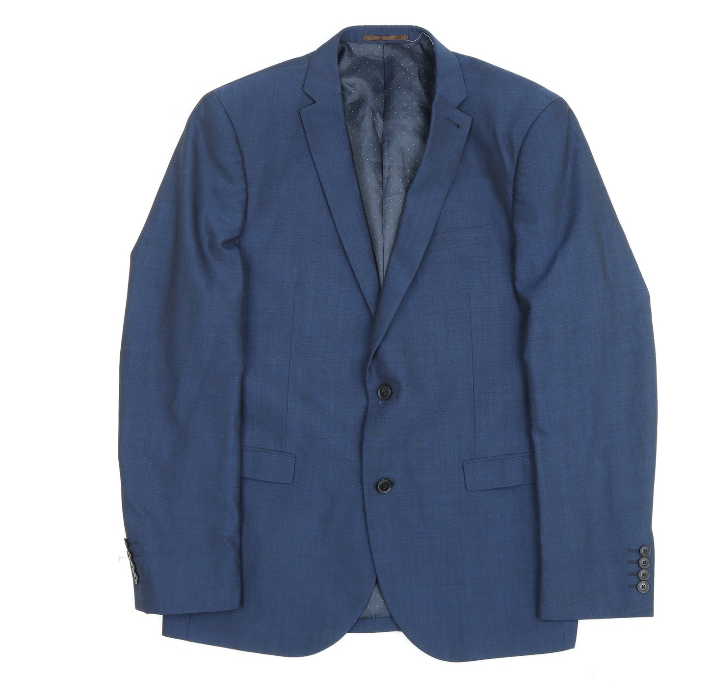 Mens UK Size 42 NEXT Regular Blue Suit Jacket