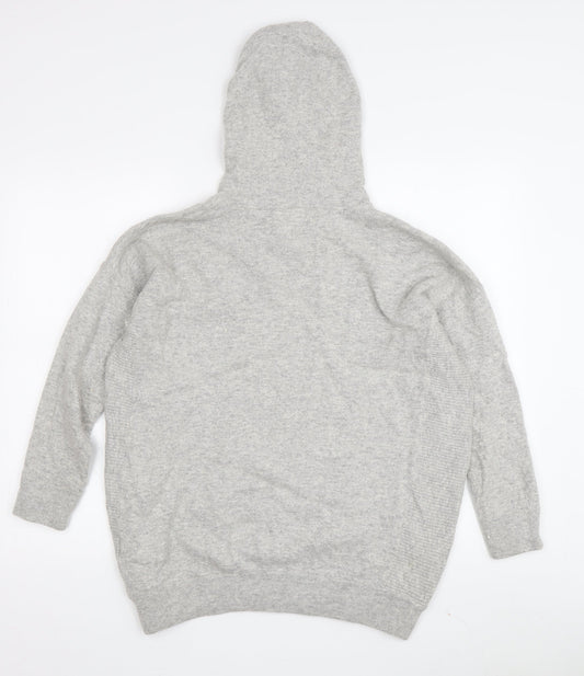 Womens UK Size 12 Superdry Grey Pullover Jumper