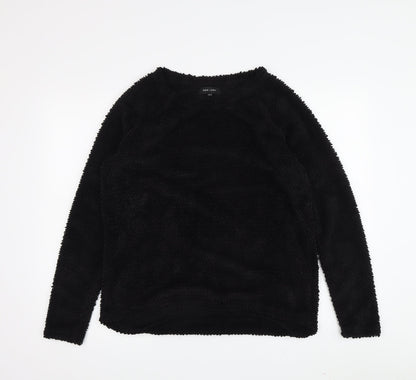Womens UK Size 10 New Look Black Pullover Jumper
