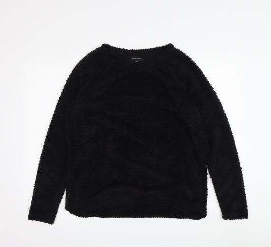 Womens UK Size 10 New Look Black Pullover Jumper