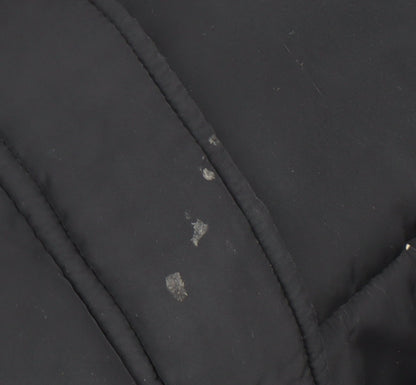 Womens UK Size 14 Very Black Puffer Jacket