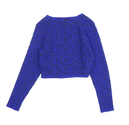 Womens UK Size 10 Topshop Blue Pullover Jumper