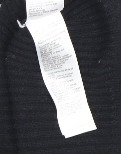 Womens UK Size 6 Topshop Black Pullover Jumper