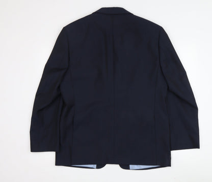 Mens UK Size 40 Daniel Hechter Regular Blue Suit Jacket