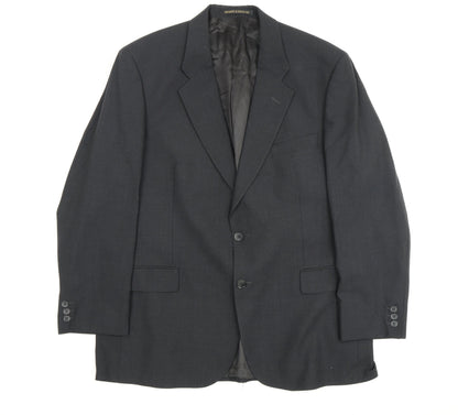 Mens UK Size 44 Marks and Spencer Regular Black Suit Jacket