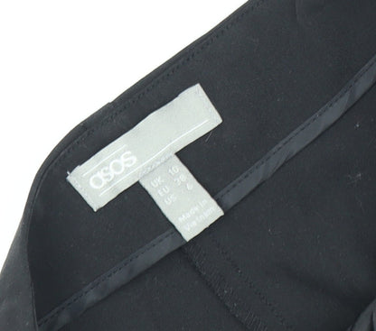 Womens UK Size 10 ASOS Regular Fit Workwear Business Black Trousers