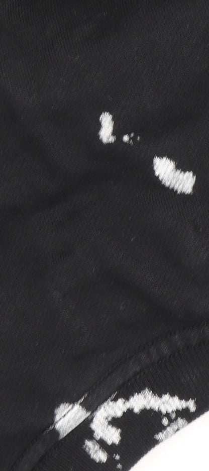 Mens UK Size M AllSaints Black Pullover Sweatshirt