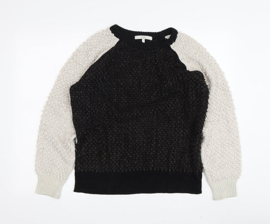 Womens UK Size 8 NEXT Black Pullover Jumper