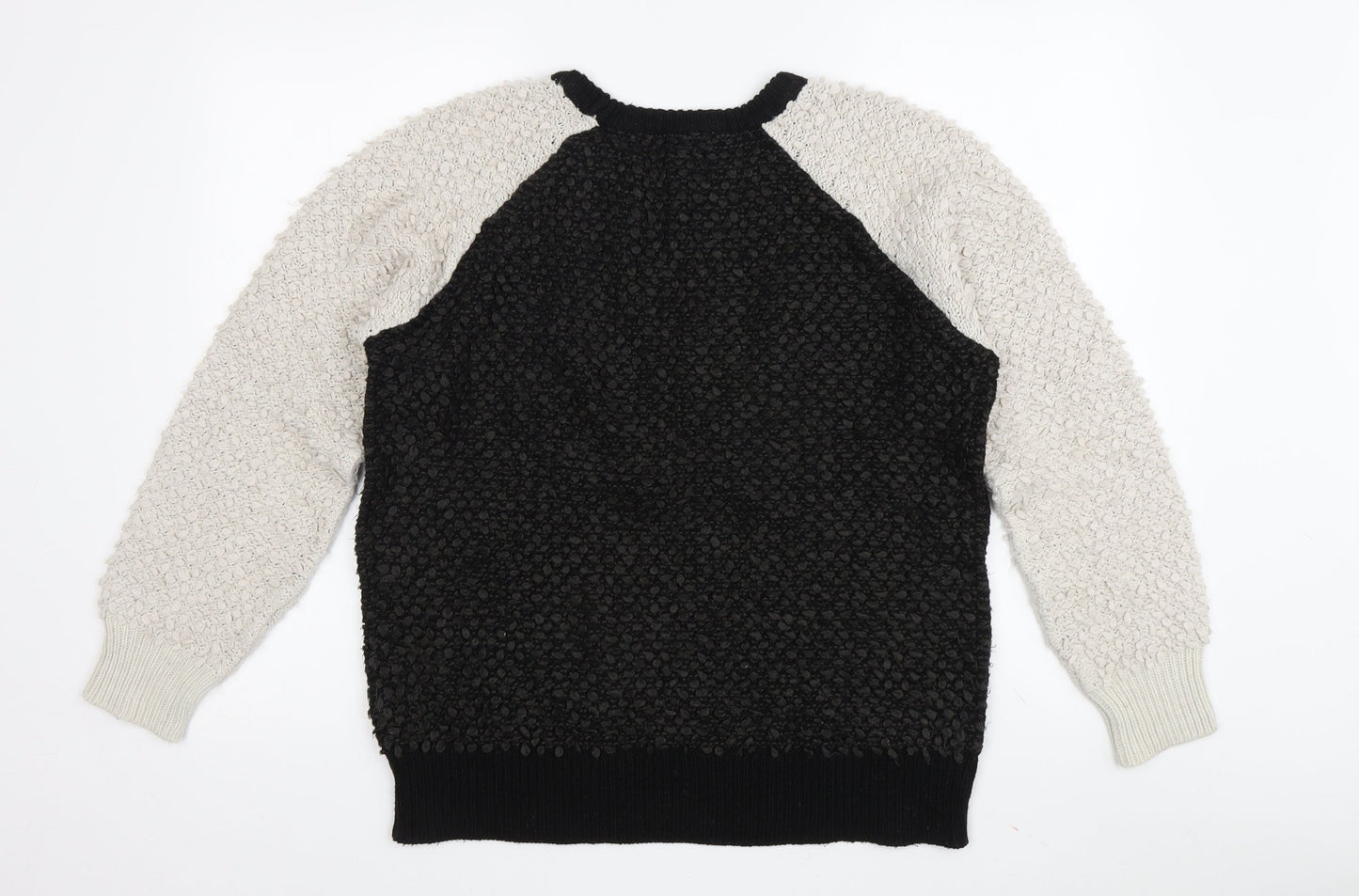 Womens UK Size 8 NEXT Black Pullover Jumper
