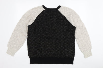 Womens UK Size 8 NEXT Black Pullover Jumper