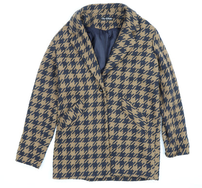 Womens UK Size 12 Miss Selfridge Multicoloured Overcoat