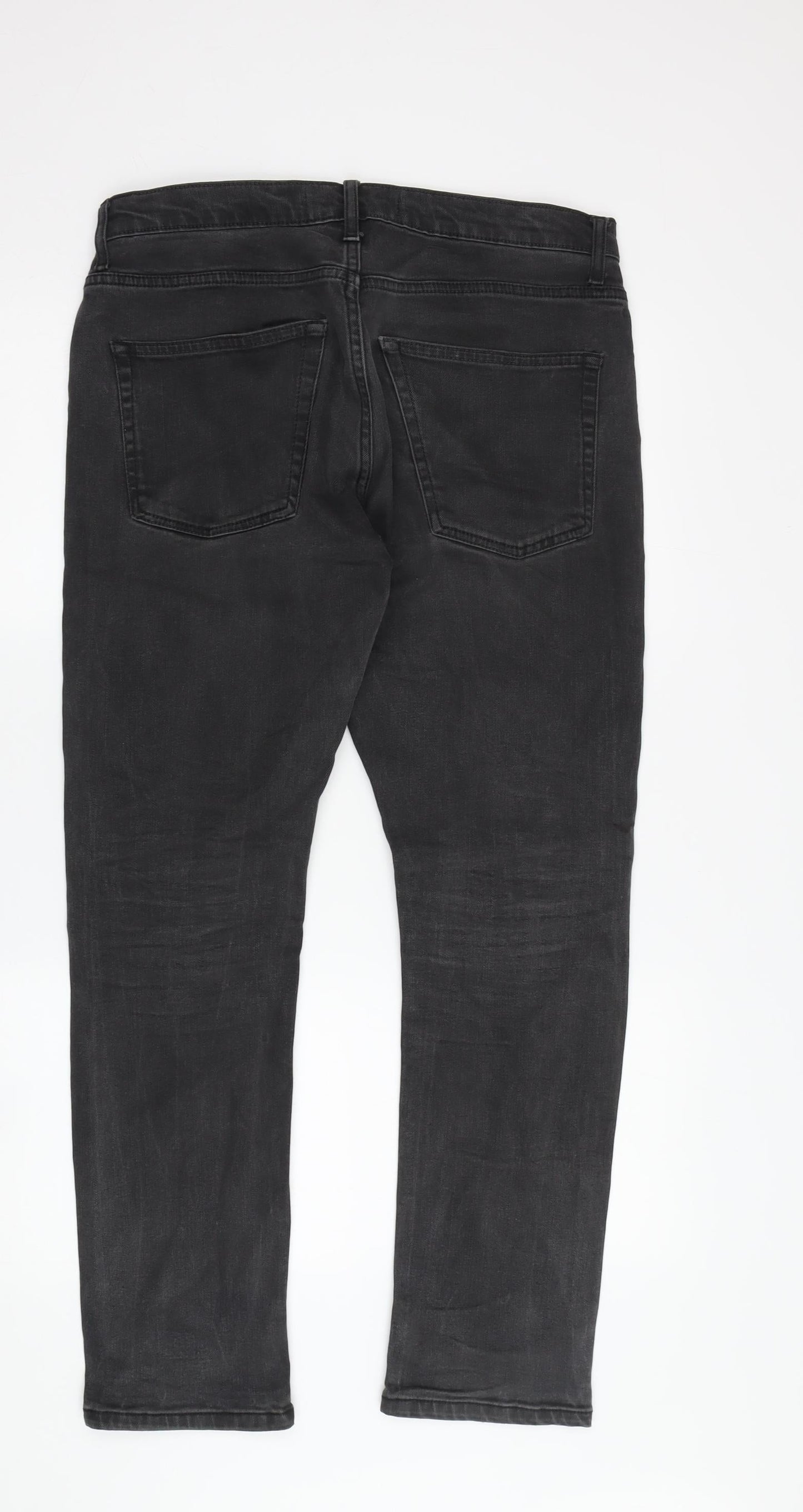 Topman Men's Black Slim Fit Skinny Jeans Size 32