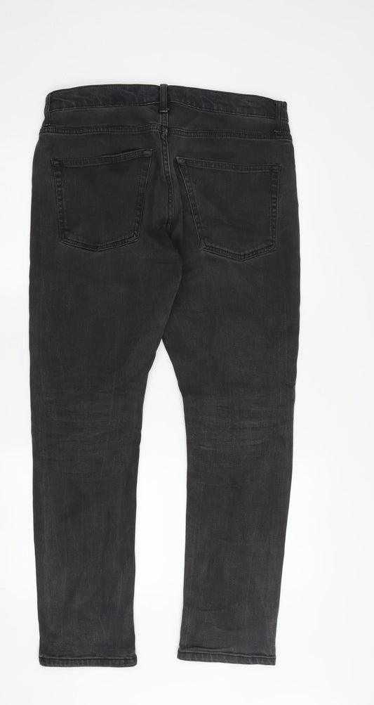 Topman Men's Black Slim Fit Skinny Jeans Size 32