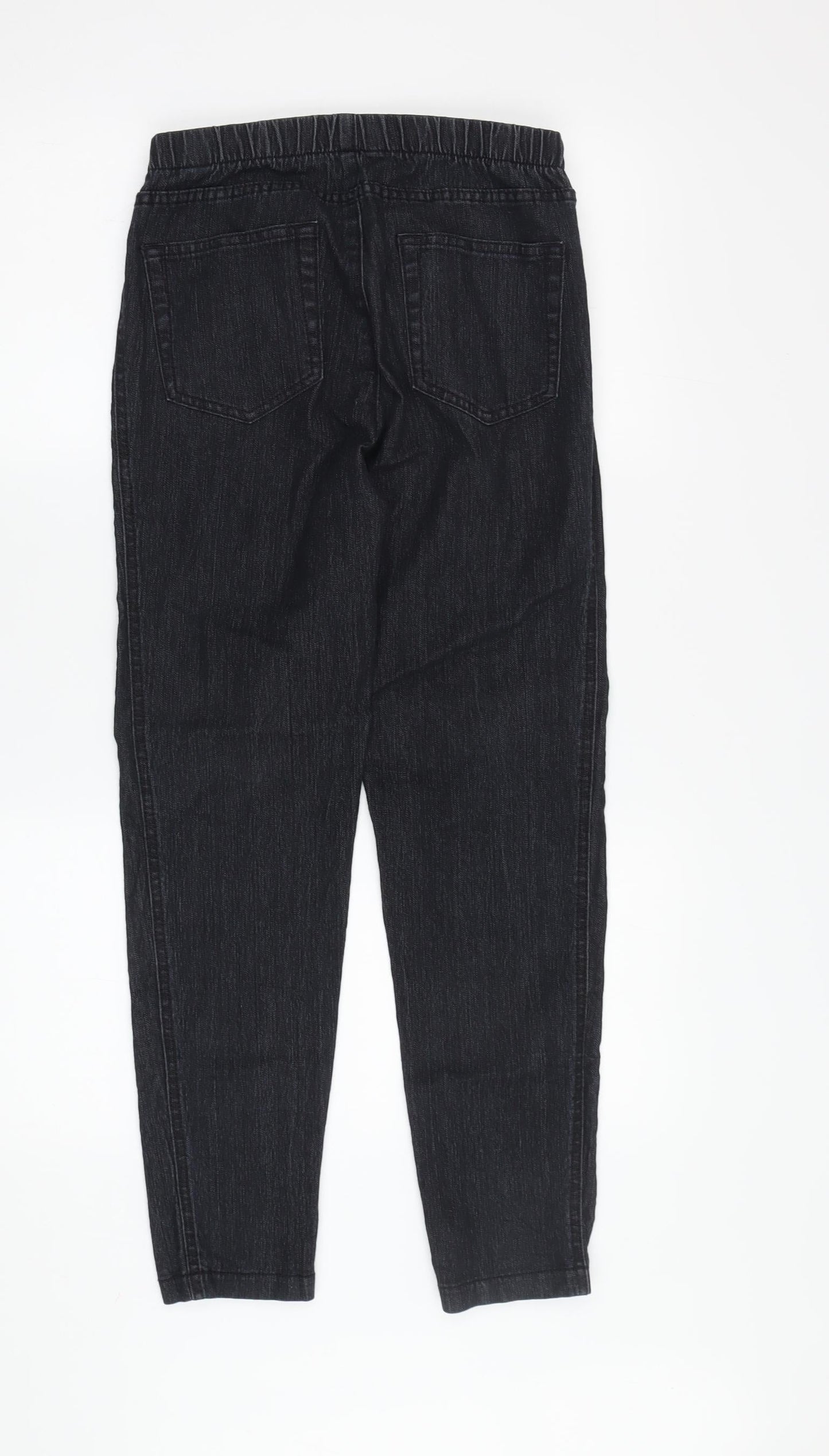 Womens UK Size 10 Marks and Spencer Regular Fit Jegging Black Trousers